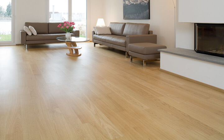 Elegance by adler - Eiche premium glatt lackiert - 10 x 130 x 1090 mm