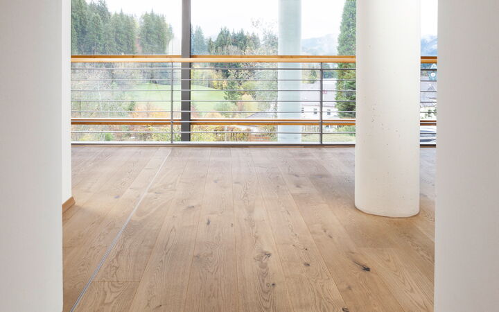 Villa by adler 35 Rustico - Eiche Natur rustico strukturiert natur geölt - 14 x 186 x 1800/2000 mm