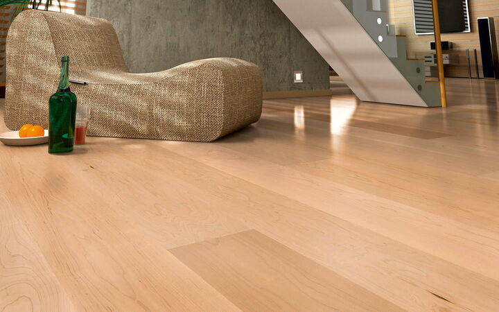 Profi by adler Laubholz - Ahorn classic glatt natur geölt - 15 x 146 x 1800/2200 mm