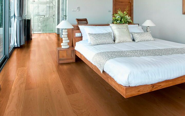 Profi by adler Laubholz - Kirschbaum classic glatt natur geölt - 15 x 146/176 x 1800/2200 mm