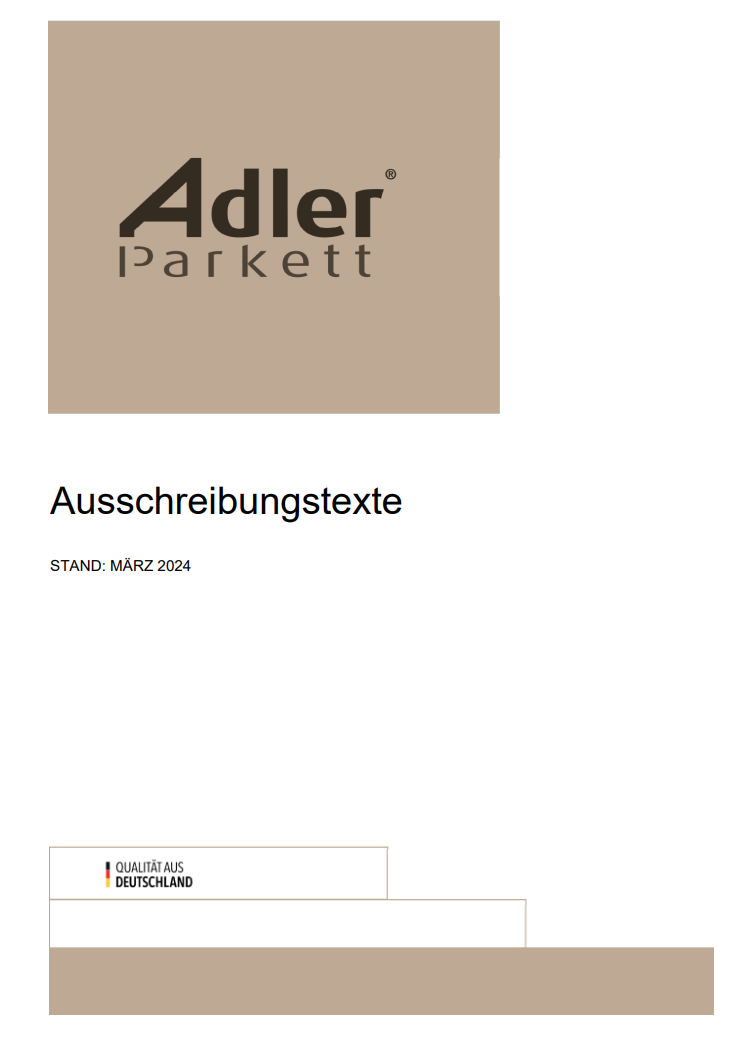 Ausschreibungstexte für Architekten 2024