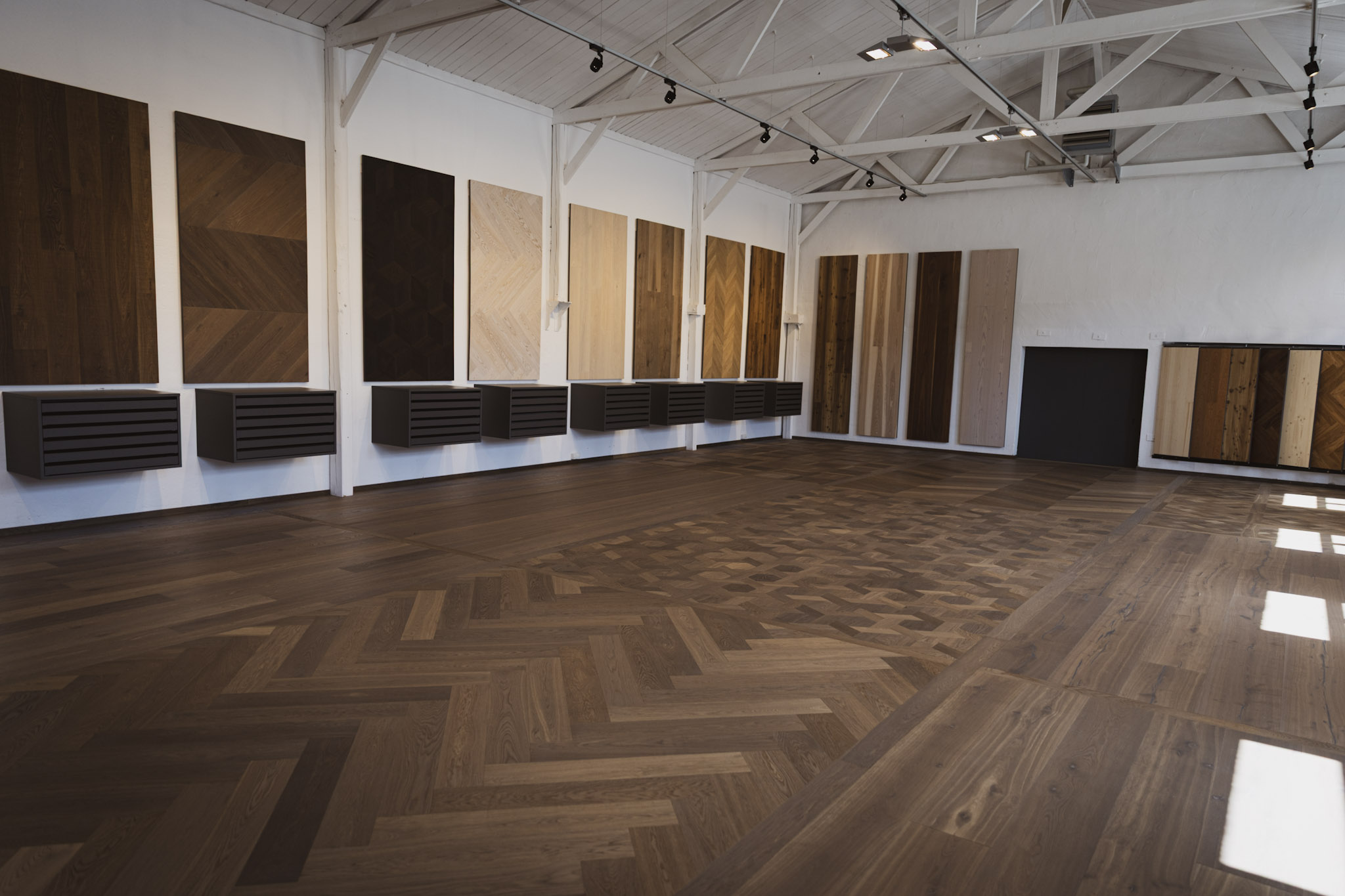 Ausstellung Landhausdielen und Parkett