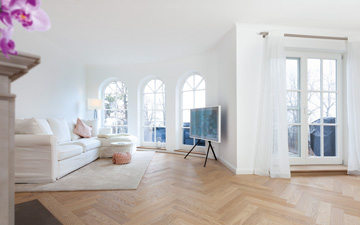 Edler Fischgrat in einer exklusiven Villa