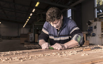 Handschroppen - reine Handarbeit