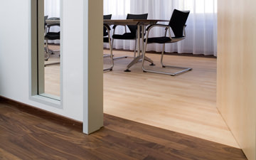 Conference room with Walnut and Maple