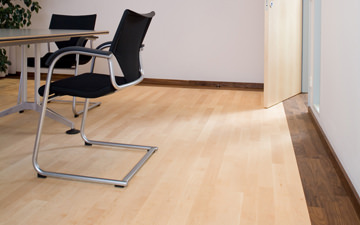 Conference room with border in Walnut