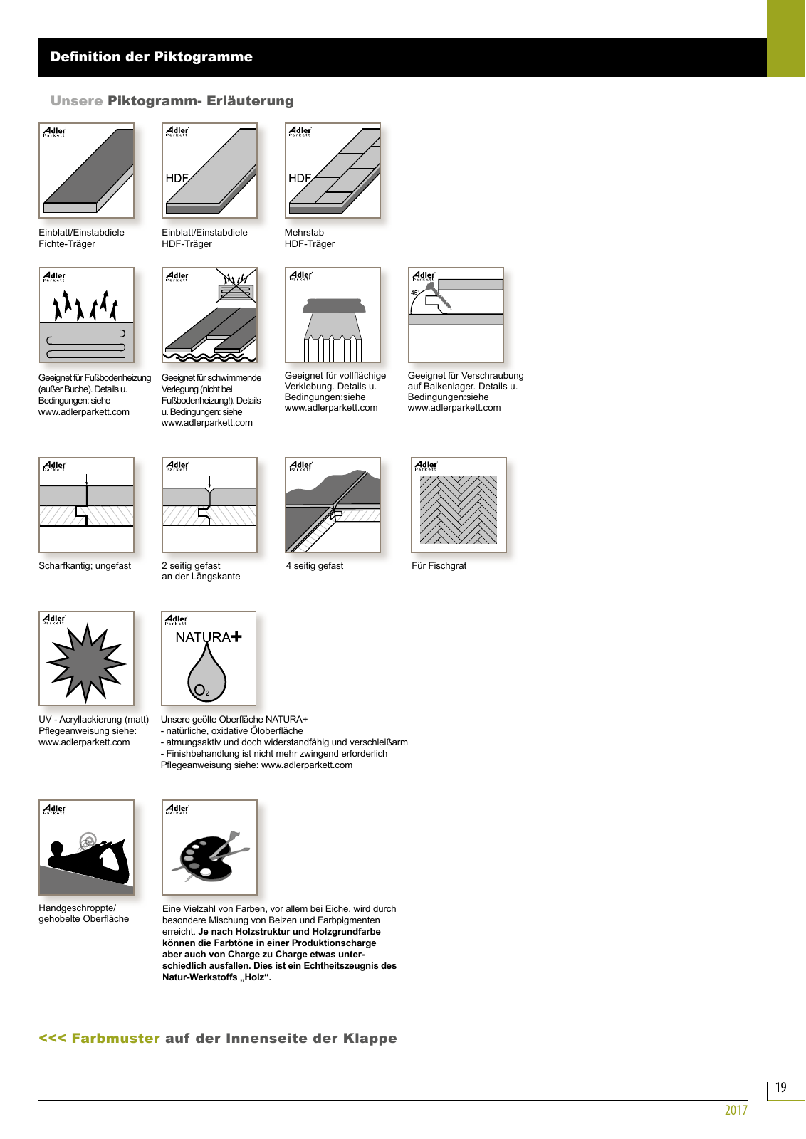 Vorschau Adler Parkett Preisliste 2017-1 Seite 19